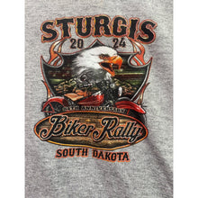 Load image into Gallery viewer, Sturgis Shirt Mens Medium Biker Motorcycle Grunge Rally Gray Streetwear