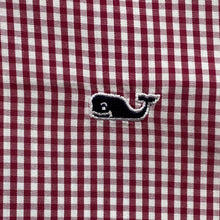 Load image into Gallery viewer, Vineyard Vines Shirt Mens Large Red Gingham Button Down Preppy Academia Career