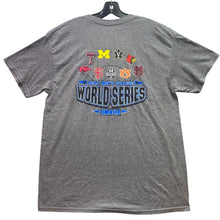 Load image into Gallery viewer, 2019 NCAA World Series Shirt Mens Large College Athletic Athleisure Spell Out