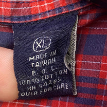 Load image into Gallery viewer, American Eagle Shirt Mens Extra Large Plaid Preppy Academia Logo Career Office