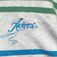 Load image into Gallery viewer, AVIREX Shirt Mens Shirt 2XL Color Block Stripe Preppy Y2K Academia Career
