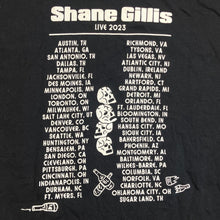 Load image into Gallery viewer, Shane Gillis Shirt Mens Large AOP Spell Out Tour Country Western Streetwear