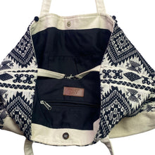 Load image into Gallery viewer, America & Beyond Shoulder Beaded Bag Purse Tribal Boho AOP Canvas Tote Magnetic