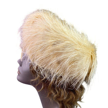 Load image into Gallery viewer, Vintage Adele Claire Pillbox Hat Ostrich Feathers Cocktail 1960s Mature Festival