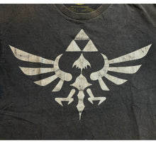 Load image into Gallery viewer, Nintendo Shirt Mens Medium Legend of Zelda Logo Swords Grunge Everyday Gaming