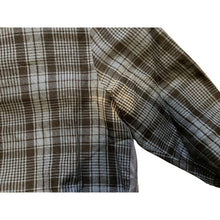 Load image into Gallery viewer, Paul Smith Shirt Mens Medium Blue Plaid Side Zip Italy Academia Preppy