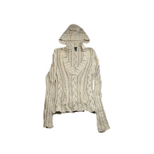 Load image into Gallery viewer, American Eagle Sweater Womens Extra Large Beachy Beige Hooded Cardigan Lifestyle