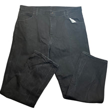 Load image into Gallery viewer, Rustler Jeans Mens 42x32 Black Workwear Chore Streetwear Everyday Academia