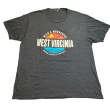 Load image into Gallery viewer, West Virginia Shirt Mens Extra Large Spell Out Souvenir Travel Outdoors Everyday