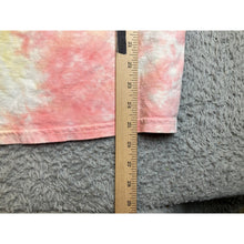 Load image into Gallery viewer, Old Row Colortone Mens Tie Dye Graphic T-Shirt Pink Yellow Large Short Sleeve