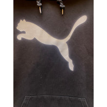 Load image into Gallery viewer, Puma Jacket Mens Extra Large Athletic Drawstring Logo Hoodie Pullover Black
