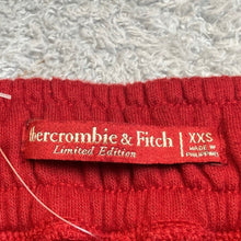 Load image into Gallery viewer, Abercrombie & Fitch Joggers Womens 2XS Maroon Pull On Preppy Lounge Sweatpants