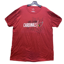 Load image into Gallery viewer, Arizona Cardinals Shirt Mens Extra Large NFL Football Red Spellout Logo