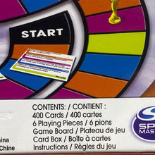 Load image into Gallery viewer, The Best of TV & Movies Board Game Spin Master Trivia Adults 2014 Sealed