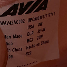 Load image into Gallery viewer, Avia Shoes Womens 8 Pink Yellow Logo Athleisure Slip on Tie Streetwear Lifestyle
