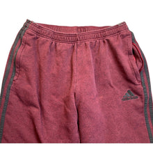 Load image into Gallery viewer, Adidas Joggers Mens Extra Large Maroon Sweatpants Athletic Grunge Streetwear