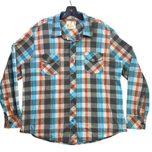 Load image into Gallery viewer, Vtg Ocean Pacific Shirts Mens Extra Large Plaid Preppy Grunge Beachy Academia