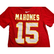 Load image into Gallery viewer, Nike Mens Kansas City Chiefs Patrick Mahomes 15 Super Bowl LVII Red T-Shirt L