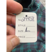 Load image into Gallery viewer, 21 Men Shirt Large Plaid Flannel Patchwork Preppy Academia Button Up Grunge