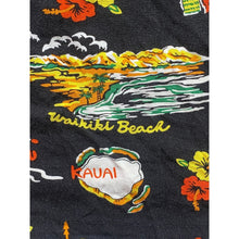 Load image into Gallery viewer, Denim & Flower Ricky Singh Shirt Mens Small Hawaiian AOP Coastal Beachy Travel