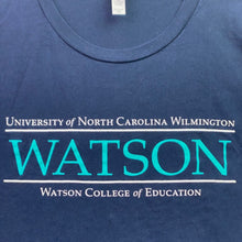 Load image into Gallery viewer, Watson College Shirt Mens 2XL UNC Spell Out Education Preppy Academia Streetwear