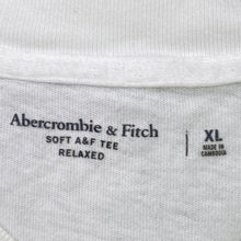 Load image into Gallery viewer, Abercrombie & Fitch Shirt Mens Extra Large Minimalist Spell Out Preppy Academia