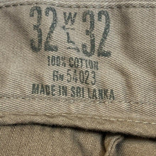 Load image into Gallery viewer, Gap Pants Mens 32x32 Khaki Lifestyle Everyday Career Office Streetwear