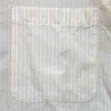 Load image into Gallery viewer, T Harris London Shirt Mens Large Yellow Striped Preppy Academia Office Career