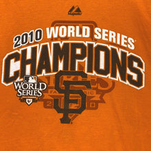 Load image into Gallery viewer, San Francisco Giants Shirt Mens 2XL 2010 World Series MLB Baseball Spell Out