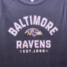 Load image into Gallery viewer, Baltimore Ravens Shirt Mens Extra Large NFL Football Athletic Black AFC Logo