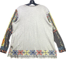 Load image into Gallery viewer, John Mark Blouse Womens Large Embroidered Patchwork Boho Hippie Peasant Cottage