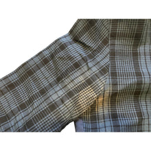 Load image into Gallery viewer, Paul Smith Shirt Mens Medium Blue Plaid Side Zip Italy Academia Preppy