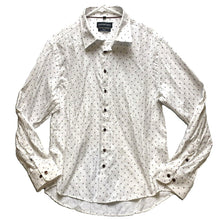 Load image into Gallery viewer, Giacomo Conti Shirt Adult 41 (Large) White Slim Fit Cuffs Button Up Dress Mens