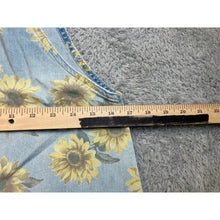 Load image into Gallery viewer, American Eagle Dress Womens Small Overall Pinafore Sunflower Denim Preppy