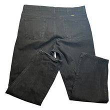 Load image into Gallery viewer, Rustler Jeans Mens 42x32 Black Workwear Chore Streetwear Everyday Academia