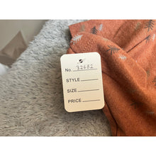 Load image into Gallery viewer, Eddie Bauer Shirt Mens Rust Orange Pine Tree AOP All Over Print Short Sleeve