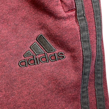 Load image into Gallery viewer, Adidas Joggers Mens Extra Large Maroon Sweatpants Athletic Grunge Streetwear