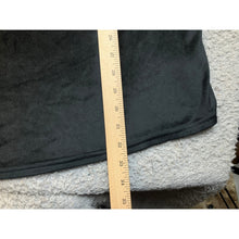 Load image into Gallery viewer, Juicy Couture Shirt Womens 2XL Pull Over Black Velvet Bling spell Out Lifestyle