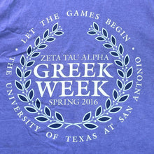 Load image into Gallery viewer, Greek Week Tank Top Mens Large Zeta Tau Alpha Preppy Academia Beachy Coastal