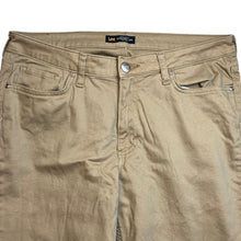 Load image into Gallery viewer, Lee Pants Mens Medium Khaki Preppy Academia Chore Workwear Streetwear Everyday