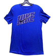 Load image into Gallery viewer, Nike Shirt Mens Small Spell Out Center Swoosh Preppy Academia Athleisure