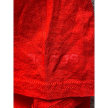 Load image into Gallery viewer, Adidas Shirt Mens Medium Wrap Around Spell Out Athleisure Red Geometric