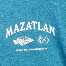 Load image into Gallery viewer, Mazatlan Shirt Mens Medium Fiesta Mexican Restaurant Rainbow Promo Uniform