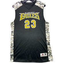 Load image into Gallery viewer, Alamance Eagles Jersey Mens Medium Badger Sports Basketball Back Camo Athleisure