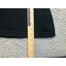 Load image into Gallery viewer, GAP Black Waffle Knit Long Sleeve Top Crew Neck Textured Casual Shirt Womens L