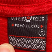 Load image into Gallery viewer, Peru Shirt Mens Small Embroidered Llama Spell Out Festival Everyday Streetwear