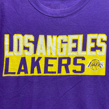 Load image into Gallery viewer, Los Angeles Lakers Shirt Mens Large NBA Basketball Spell Out Athletic Streetwear