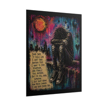 Load image into Gallery viewer, I’m Tired in Ways I Can’t Explain – Dark Emotional Wall Art