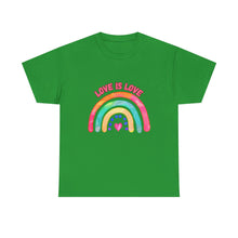 Load image into Gallery viewer, Love is Love Rainbow T- Shirt - ALL Sizes - S - 5XL