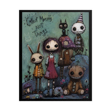 Load image into Gallery viewer, Collect Moments Not Things Poster — Whimsical Gothic Cute Wall Art